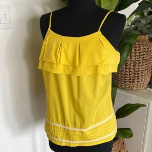Banana Republic Yellow Cami Blouse